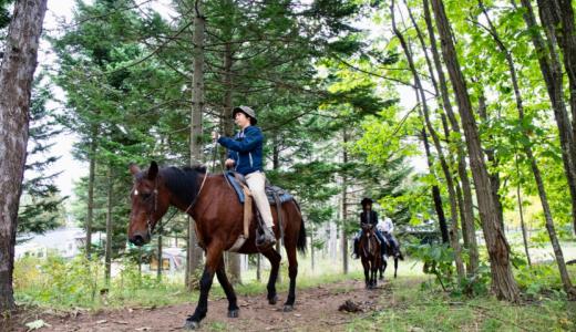 北海道旭川「クラークホースガーデン」で人生初の乗馬体験をした話【PR】 #元気です北海道
