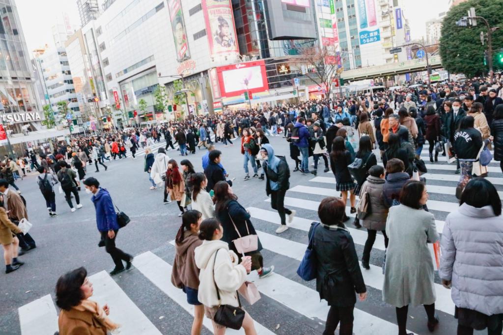 渋谷スクランブル交差点