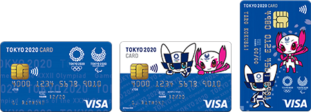 「TOKYO 2020 OFFICIAL CARD」クレジットカード