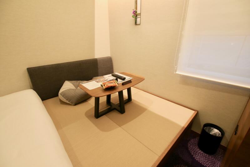 ホテル龍名館東京　畳敷きのスペース