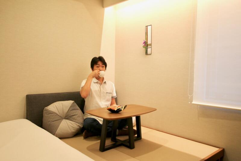 ホテル龍名館東京　ゆっくりお茶を楽しむ