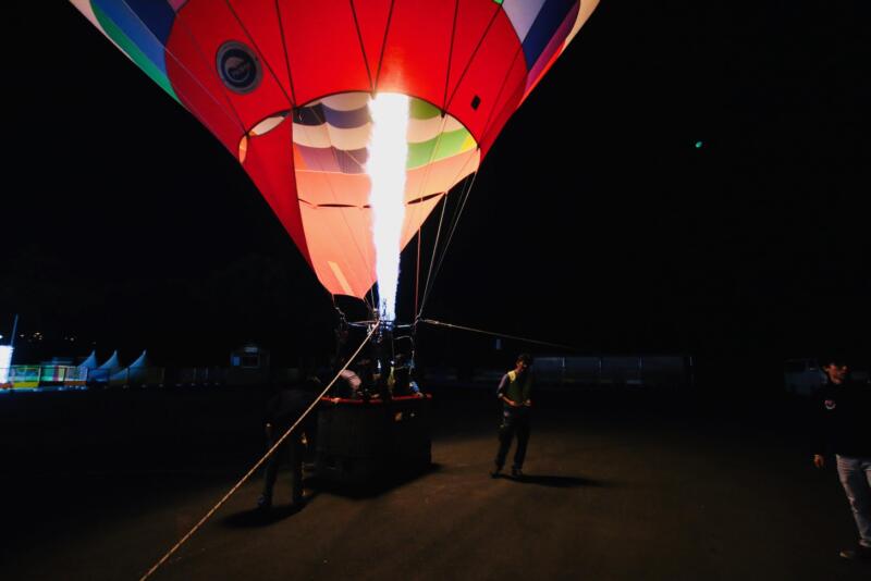 さがみ湖イルミリオン 光の熱気球