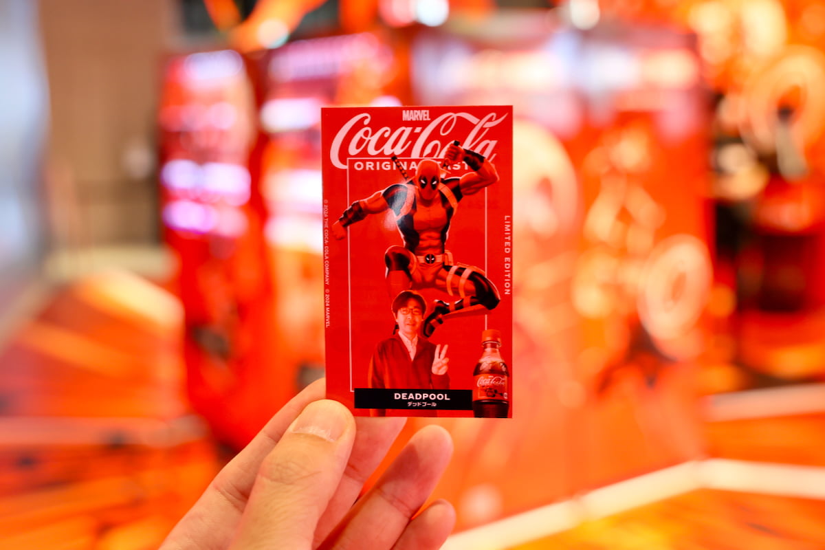 Coke最強カードメーカーデッドプール