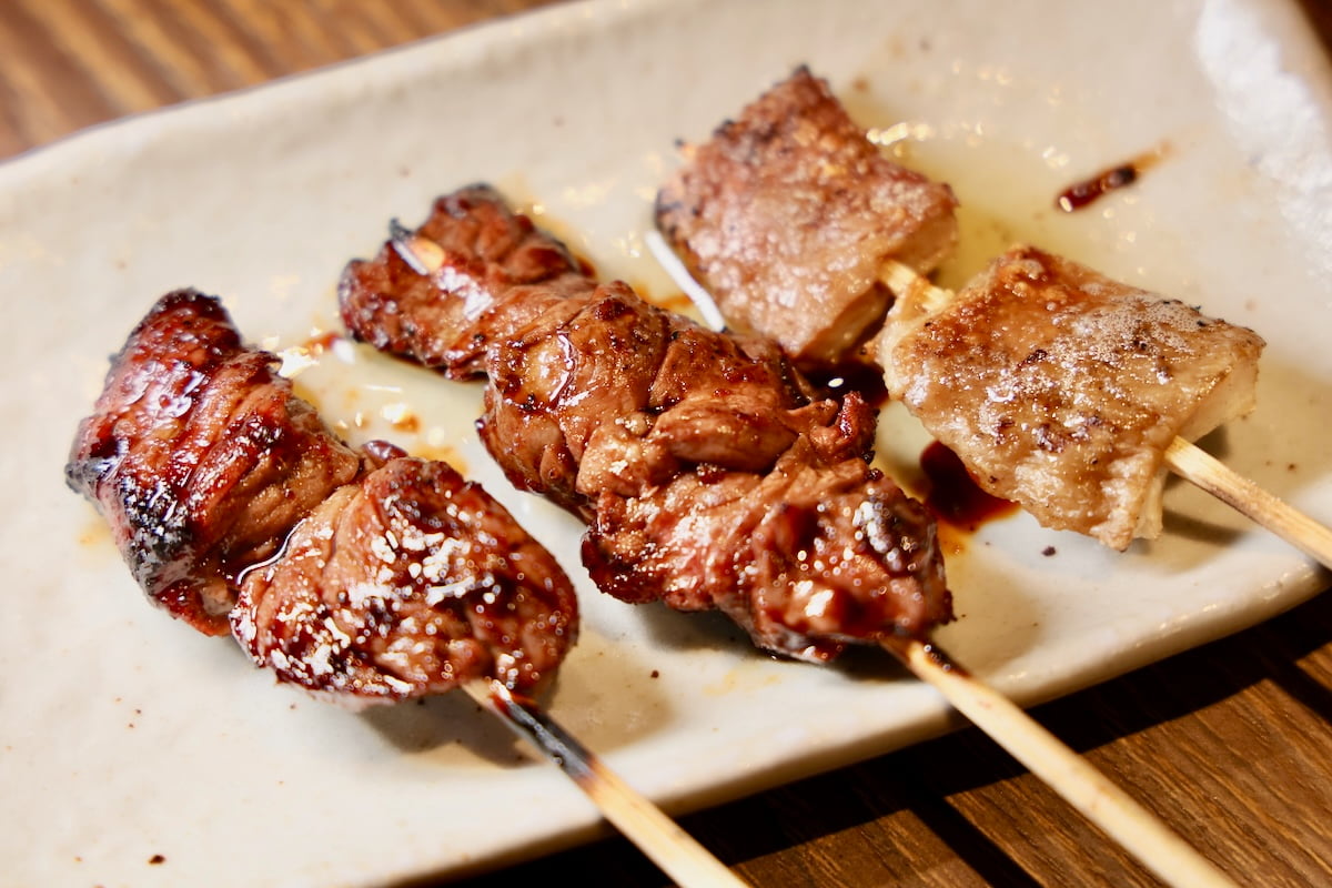 鶴橋串焼き 松よし 三軒茶屋店　厳選串三種盛り