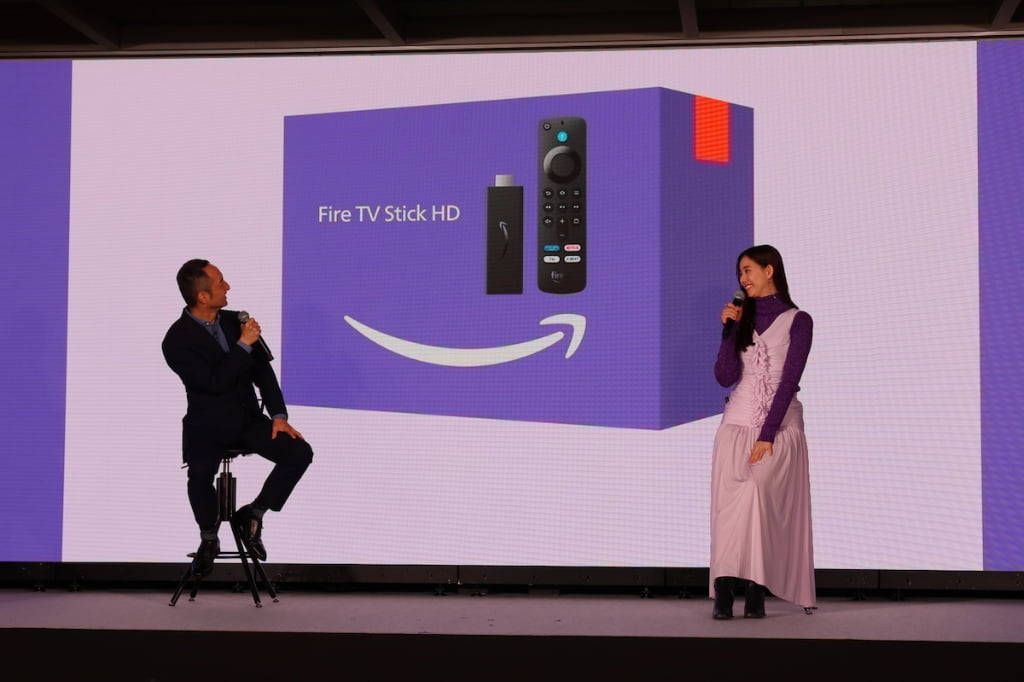 Amazonブラックフライデー記者会見に登場した新木優子さん