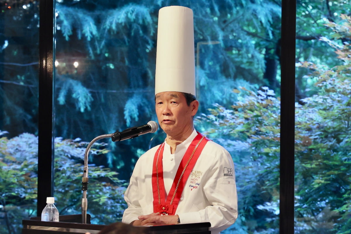 株式会社西武・プリンスホテルズワールドワイド執行役員・総料理長の下井和彦さん
