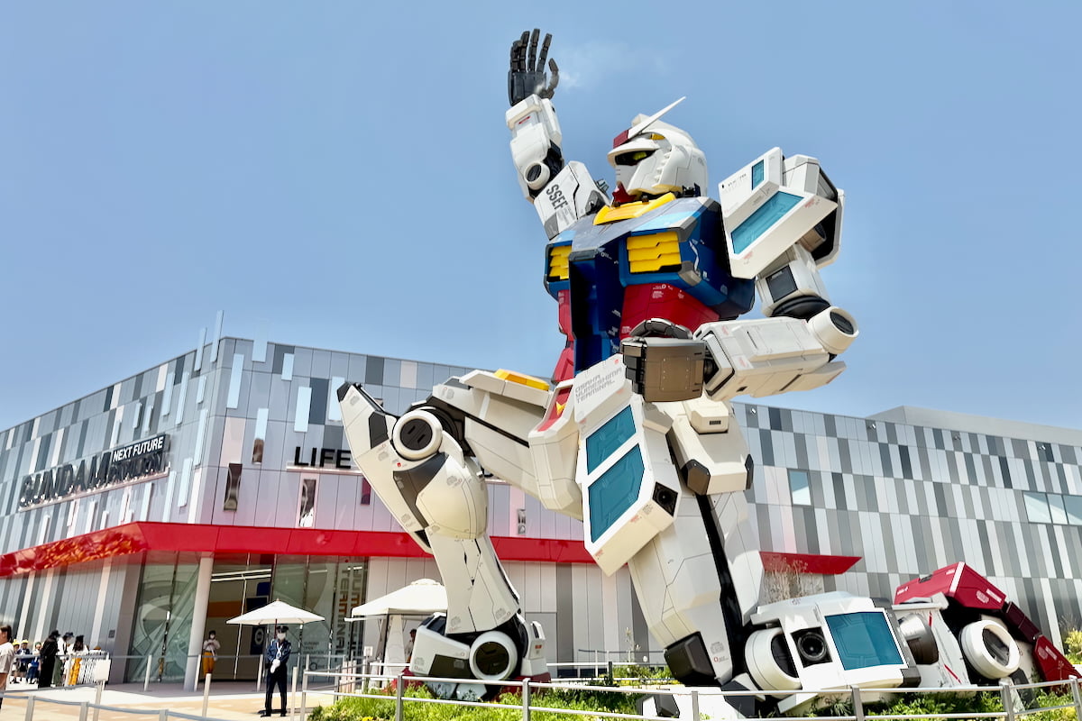 GUNDAM NEXT FUTURE PAVILION　実物大ガンダム
