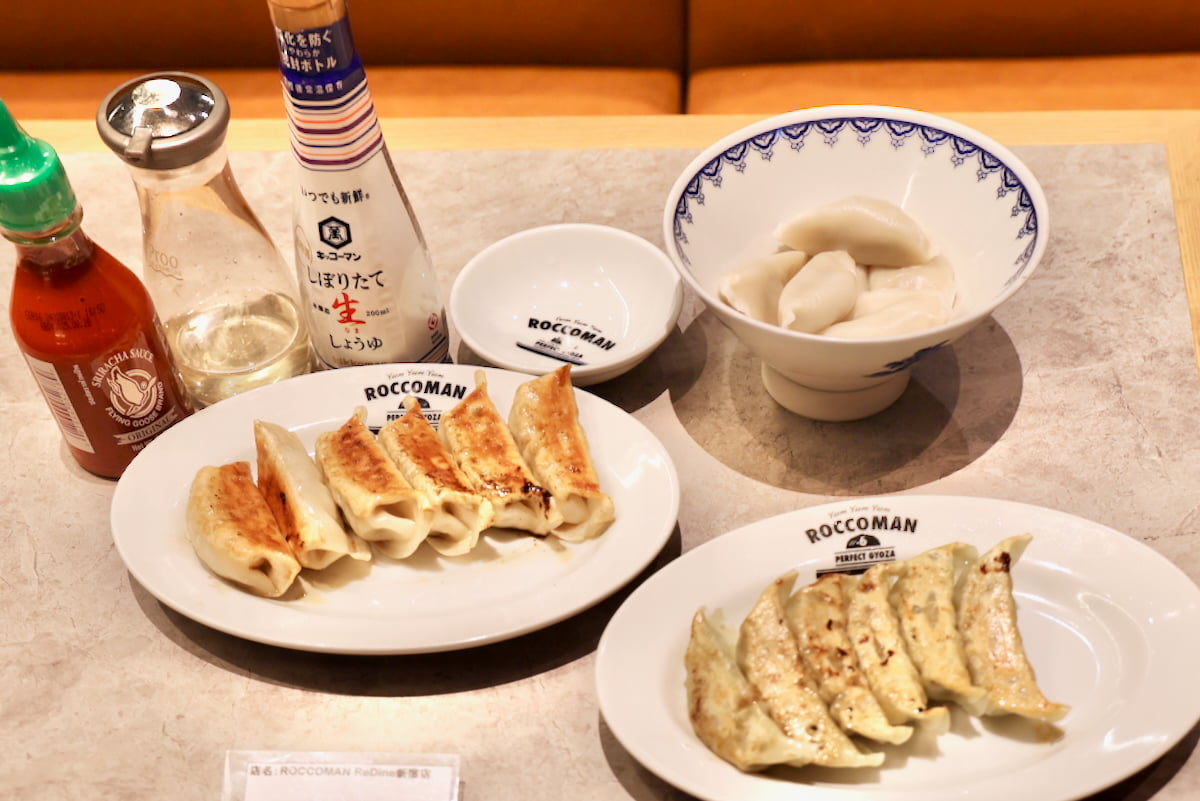 ROCCOMAN 新宿店の餃子