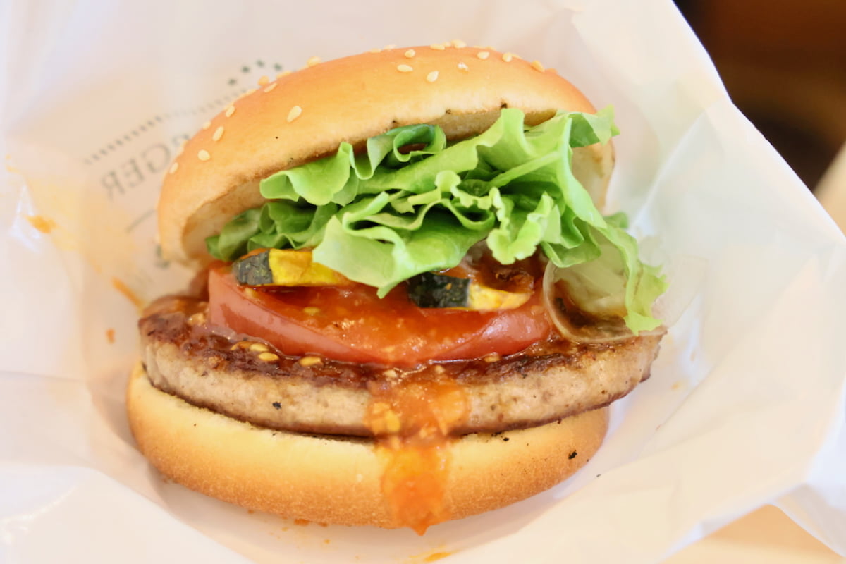国産夏野菜のチリトマトクラシックバーガー