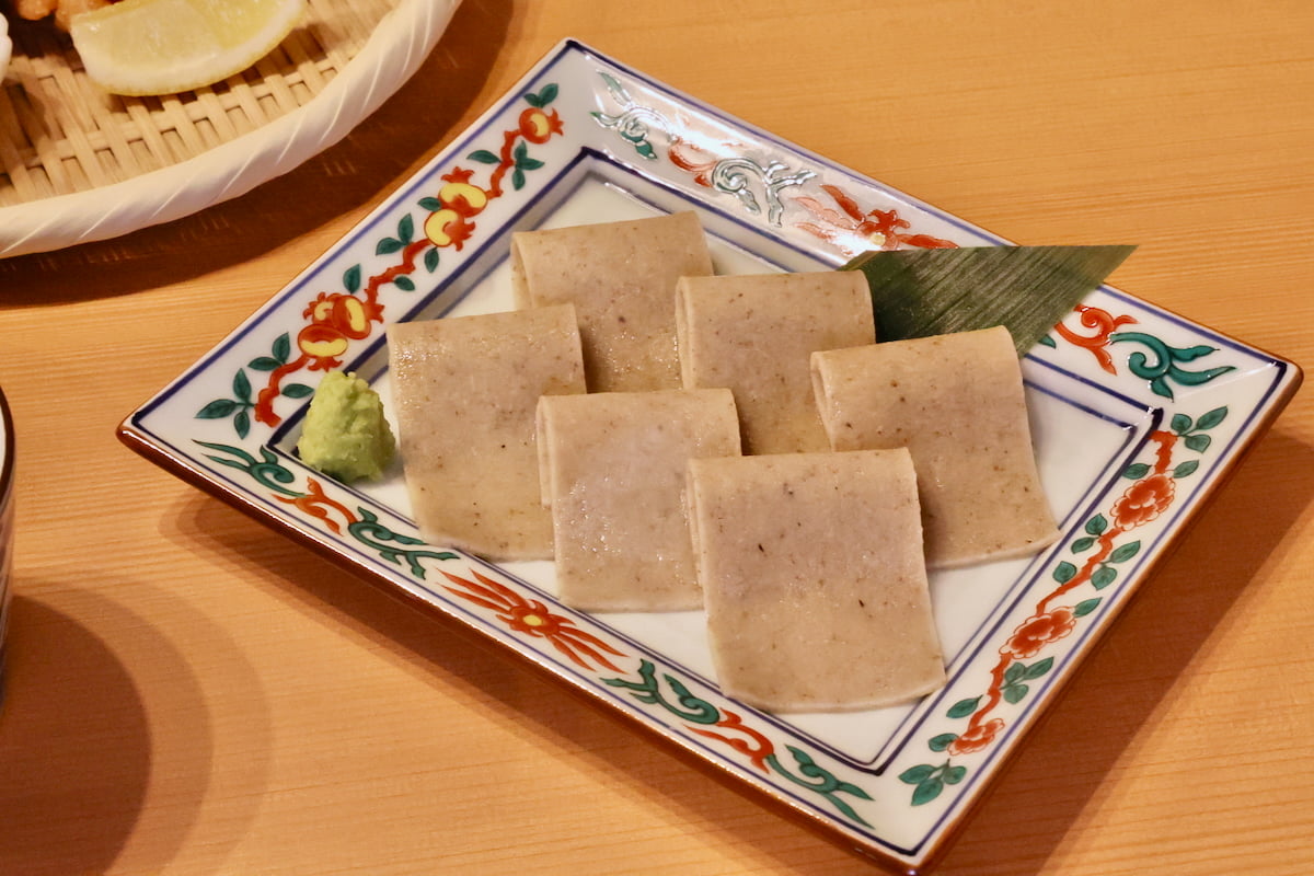 信州蕎麦刺し