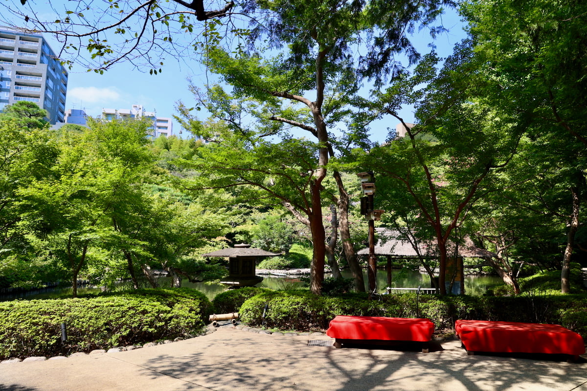 八芳園の日本庭園