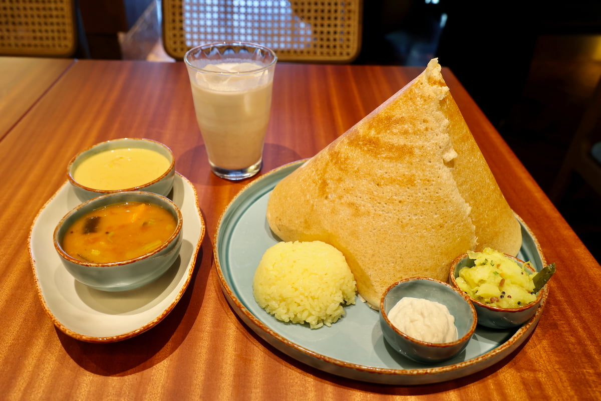 ニュウマン高輪 DIYA MODERN INDIAN DINING（サウス4階）ロケットドーサセット