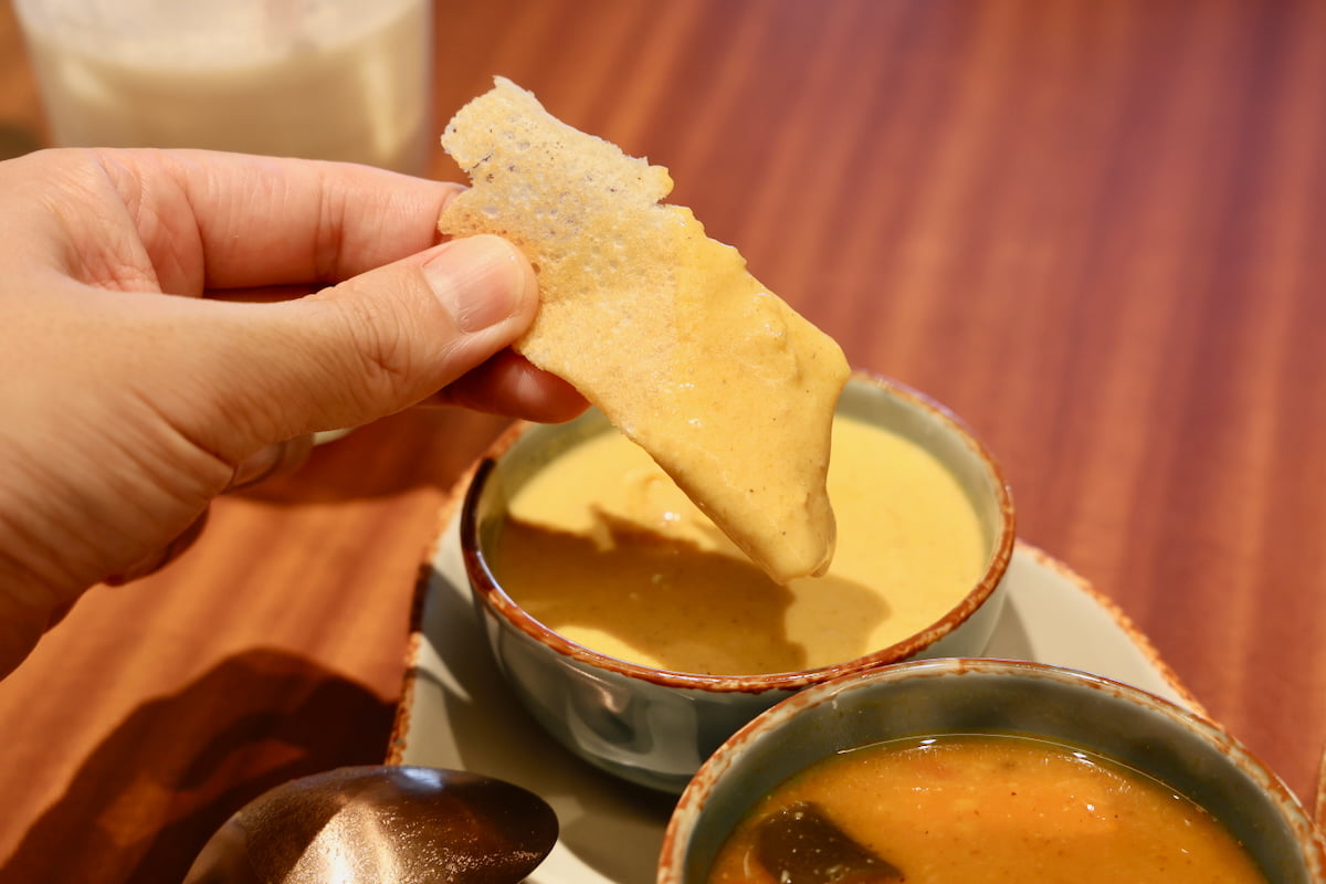 ニュウマン高輪 DIYA MODERN INDIAN DINING（サウス4階）ロケットドーサセット