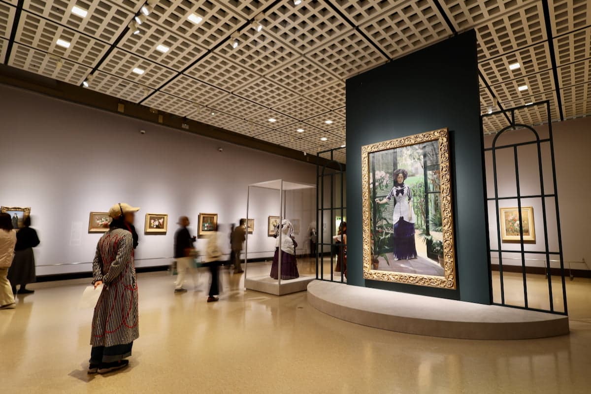 「オルセー美術館所蔵 印象派―室内をめぐる物語」展示風景、国立西洋美術館、2025年