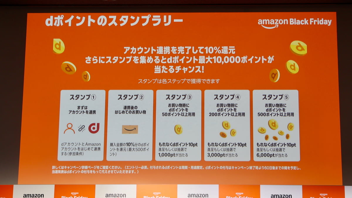 3. dポイントのスタンプラリー