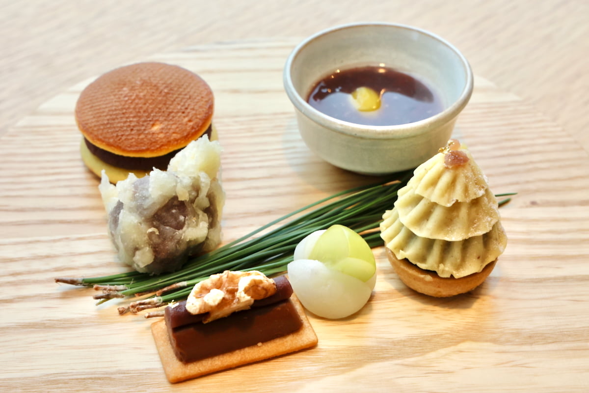 「二の段」はそのままでもおいしいスイーツたち