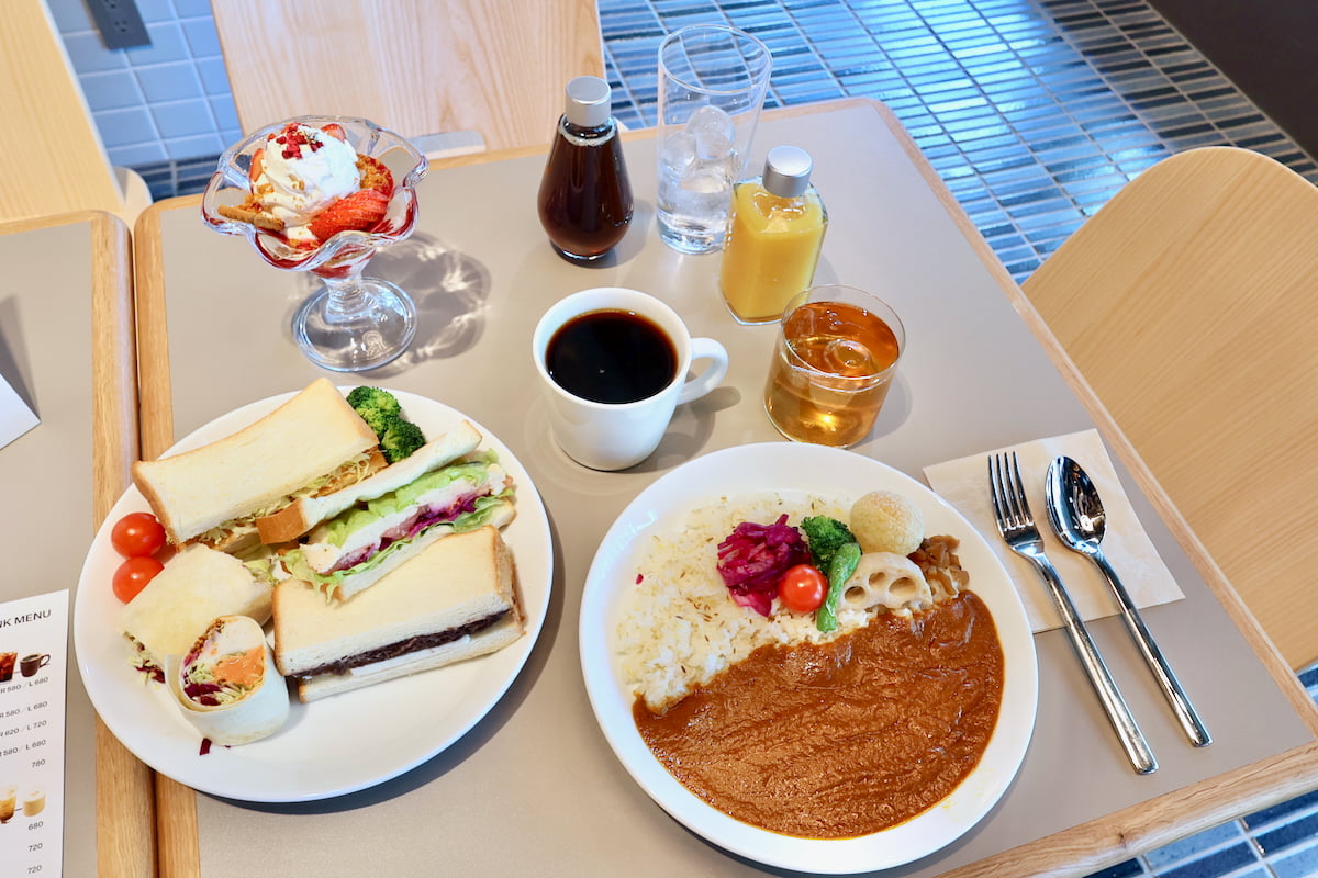 入場者以外も利用できる「=CAFE(イコールカフェ)」フード