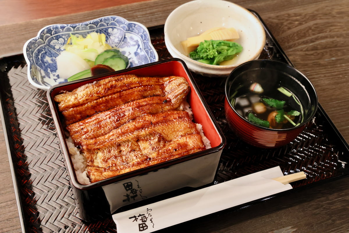 「うな重御膳(並)(4,400円税込〜)」