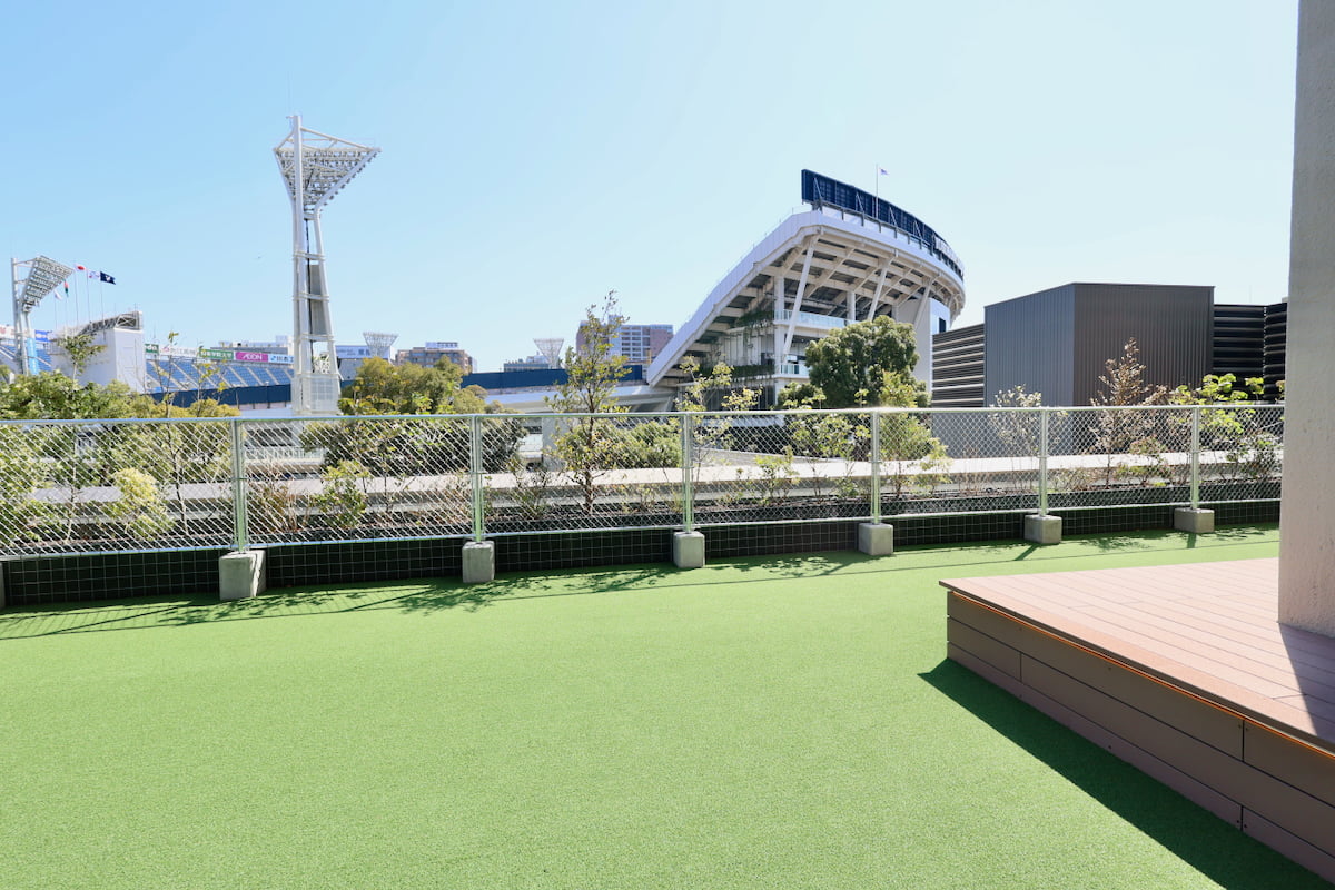 屋外ドッグラン