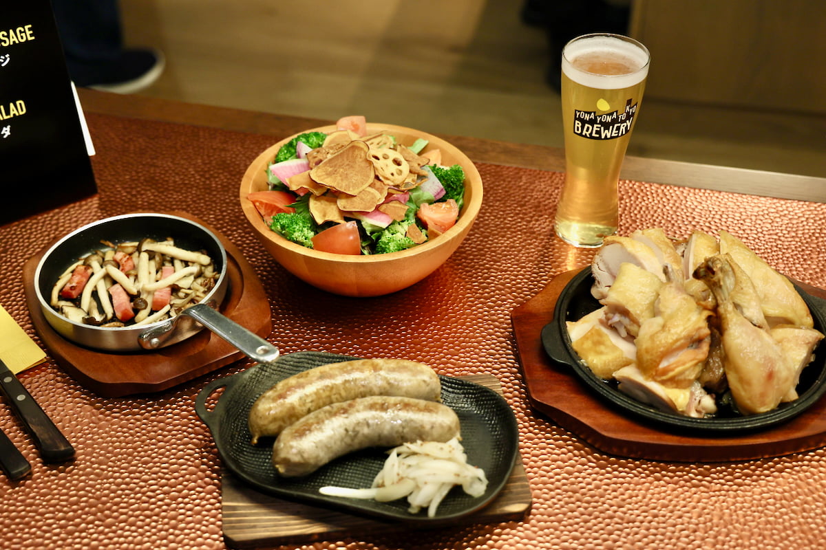 品川駅直結の新名所「よなよな東京ブルワリー」開業！醸造所併設のレストランを体験