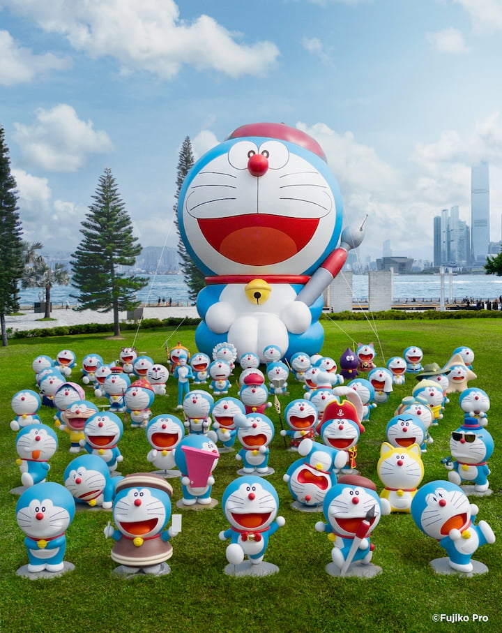 開業を彩る「100％ドラえもん＆フレンズ」