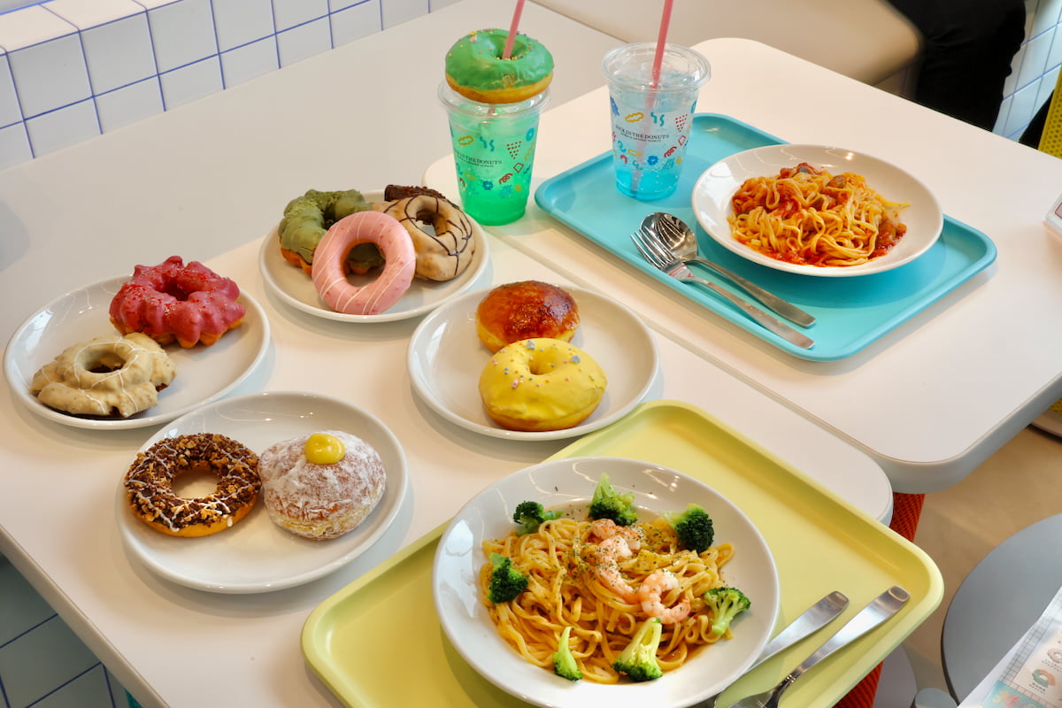 JACK IN THE DONUTS(ジャック イン ザ ドーナツ)東京ドリームパーク店 ドーナツ パスタ
