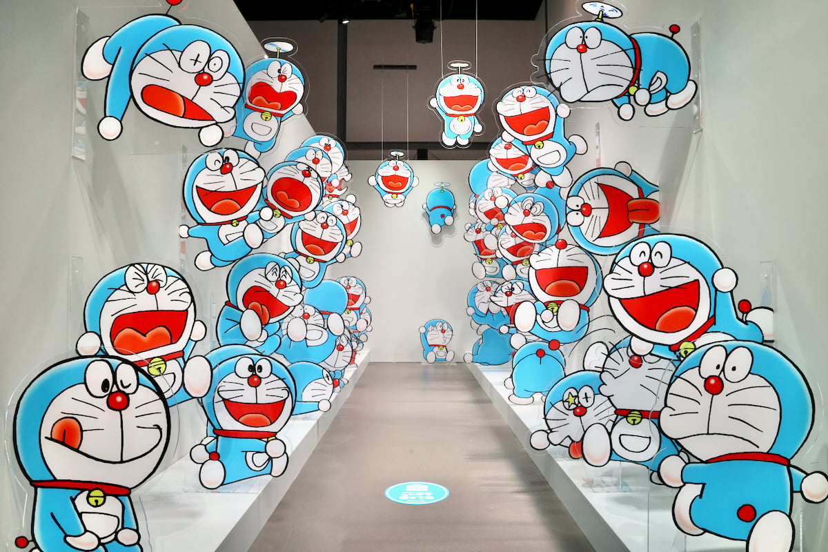 「100%ドラえもん&フレンズ in 東京」先行レポ カラフル回廊ドラえもん