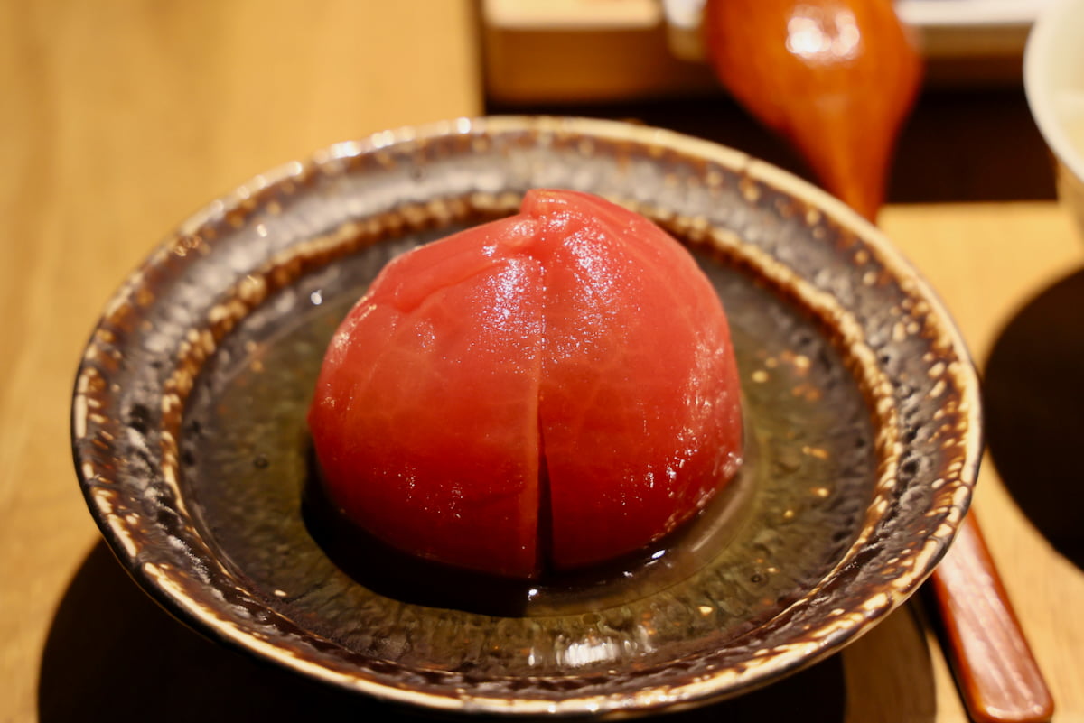 令和の冷やしトマト（680円）