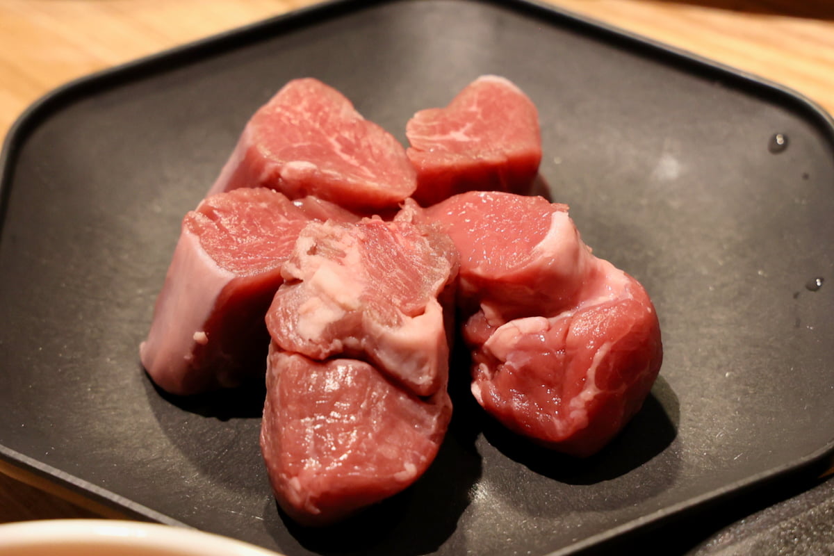 成吉思汗だるま 東京本店のヒレ肉