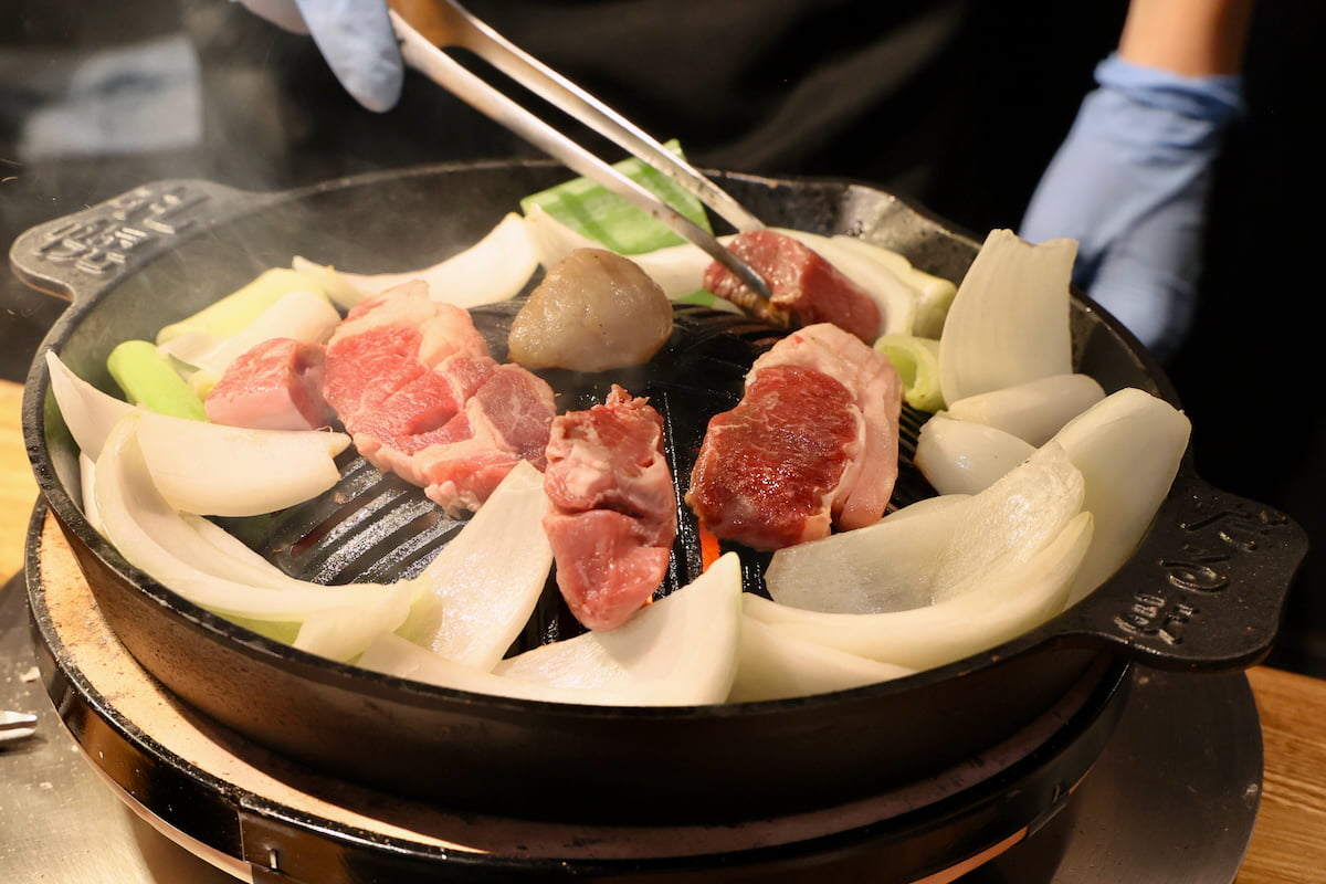 成吉思汗だるま 東京本店のジンギスカン