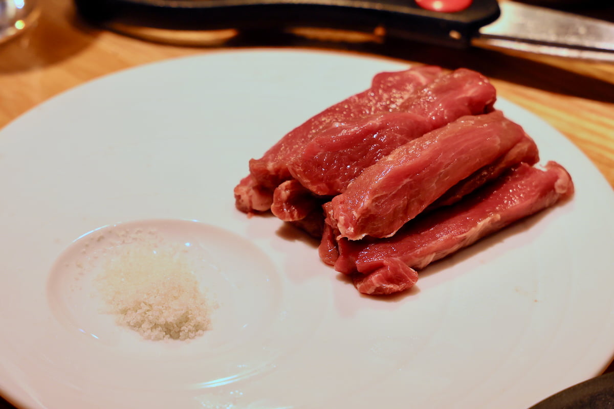 特選塩ジンギスカン(1,490円)