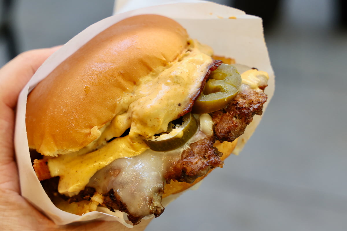 ハラペーニョ好き必見！「ハラペーニョチェダーバーガー」