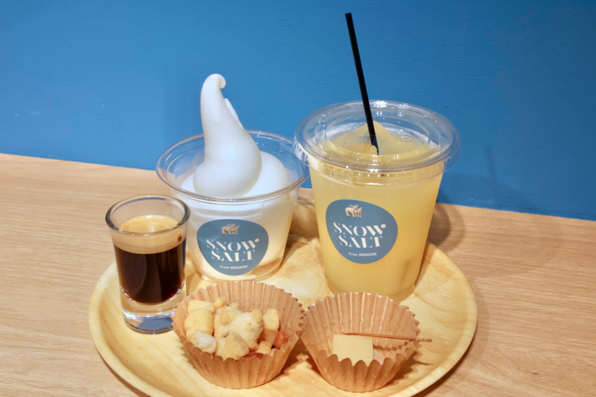 東上野に「SNOW SALT」がオープン！北海道ミルク×雪塩のソフトクリームを楽しむカフェ＆バー
