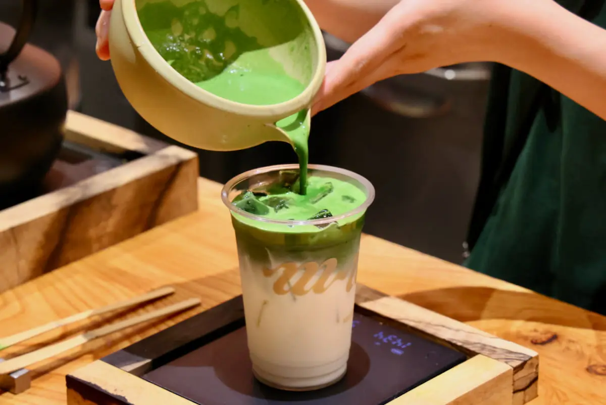 MATCHAMON TOFROM YAESU店の抹茶ラテ