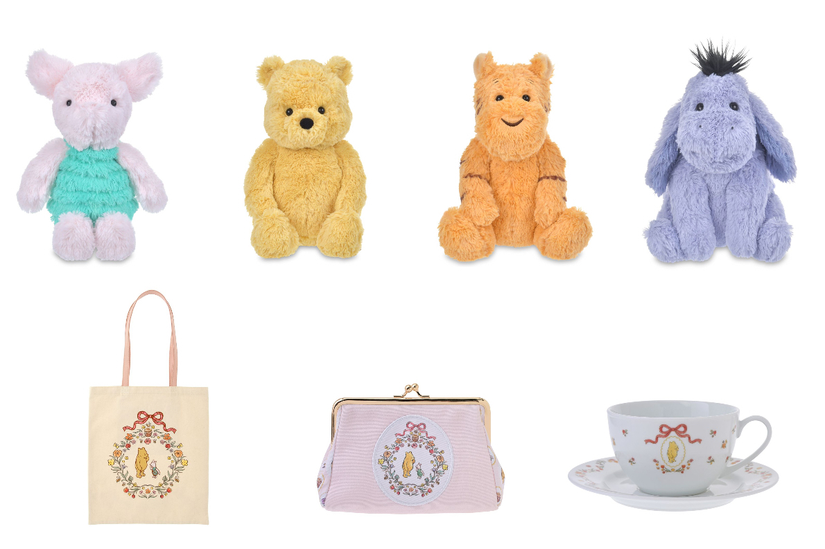 ディズニーストアでは10月14日(水)から、クラシック・プーをモチーフにした新コレクション「100 Years of Winnie the Pooh」も発売予定
