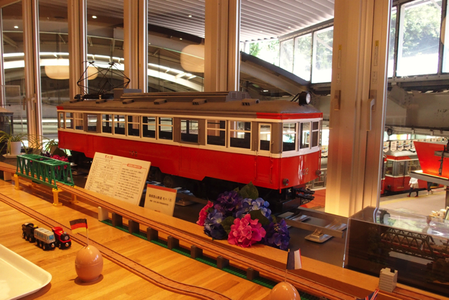 箱根登山鉄道（モハ1形）の模型