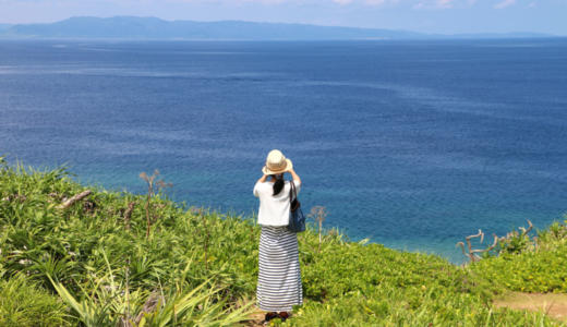 【石垣島】最西端にそびえる石垣御神崎灯台からの絶景
