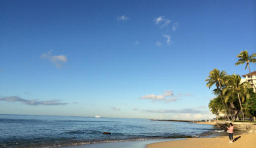 【ハワイ・ホノルル旅行記】ワイキキビーチのパワースポット「カヴェヘヴェへ」の海で心身を癒す