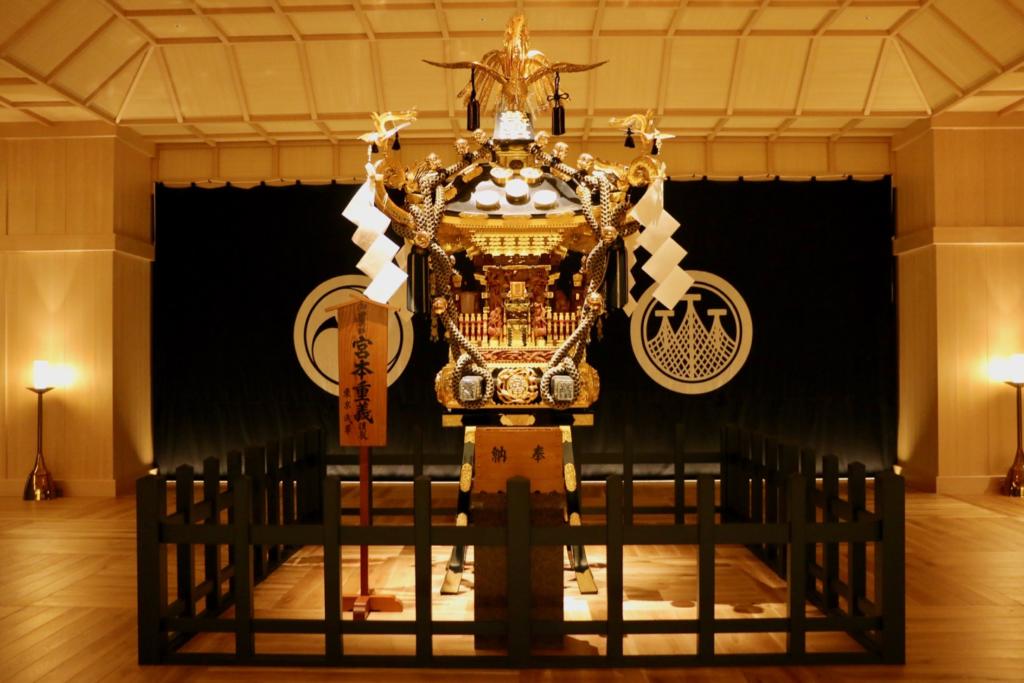 浅草三社祭で実際に担がれたという芝崎中町会のお神輿