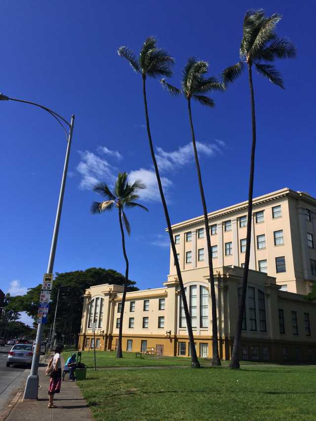 ハワイ州立美術館やセントアンドリュース大聖堂などハワイの歴史散策をするのは絶好のエリア