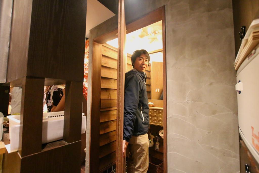 志田熟成鶏十八番のトイレ