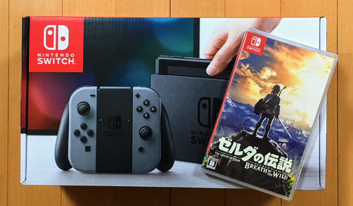 ニンテンドースイッチと『ゼルダの伝説 ブレス オブ ザ ワイルド』を