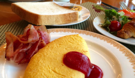 ヨコハマ グランド インターコンチネンタルホテルで横浜港を見ながらブッフェでふわとろオムレツ朝食を