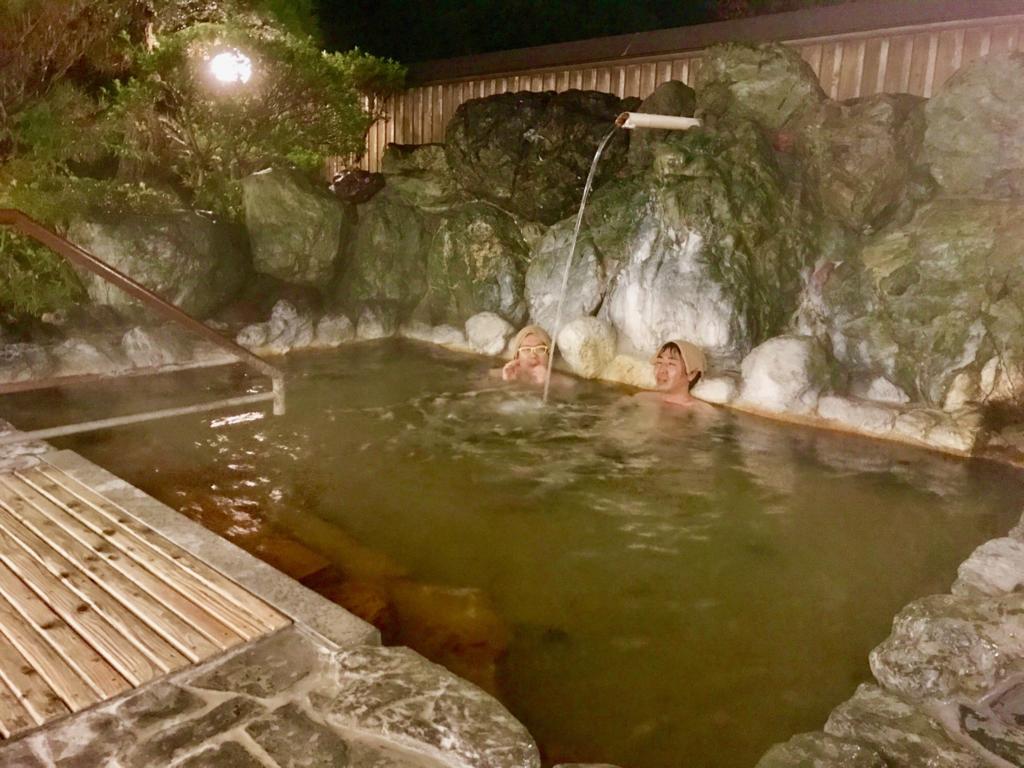 奥伊勢宮川温泉の露天風呂