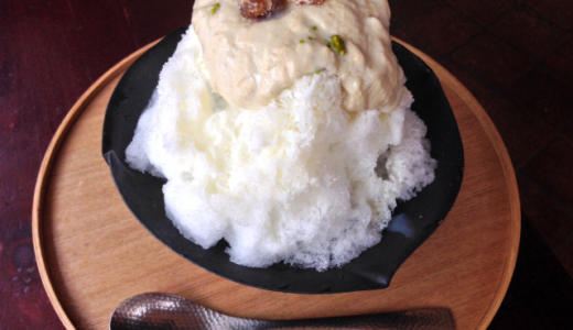 【町田・カフェ中野屋】で食べる愛知産和栗のかき氷は秋を感じざるを得ない