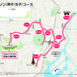 Tokyo2020マラソンコースマップ Tokyo 2020